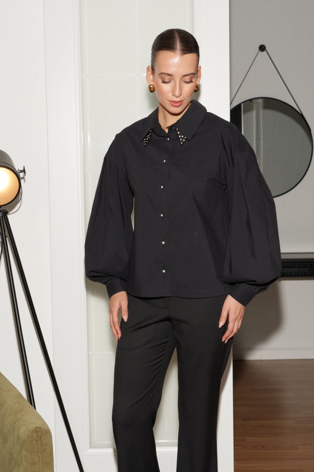 Блузка трансформер из хлопка  Gabi арт: 6.2231 A1